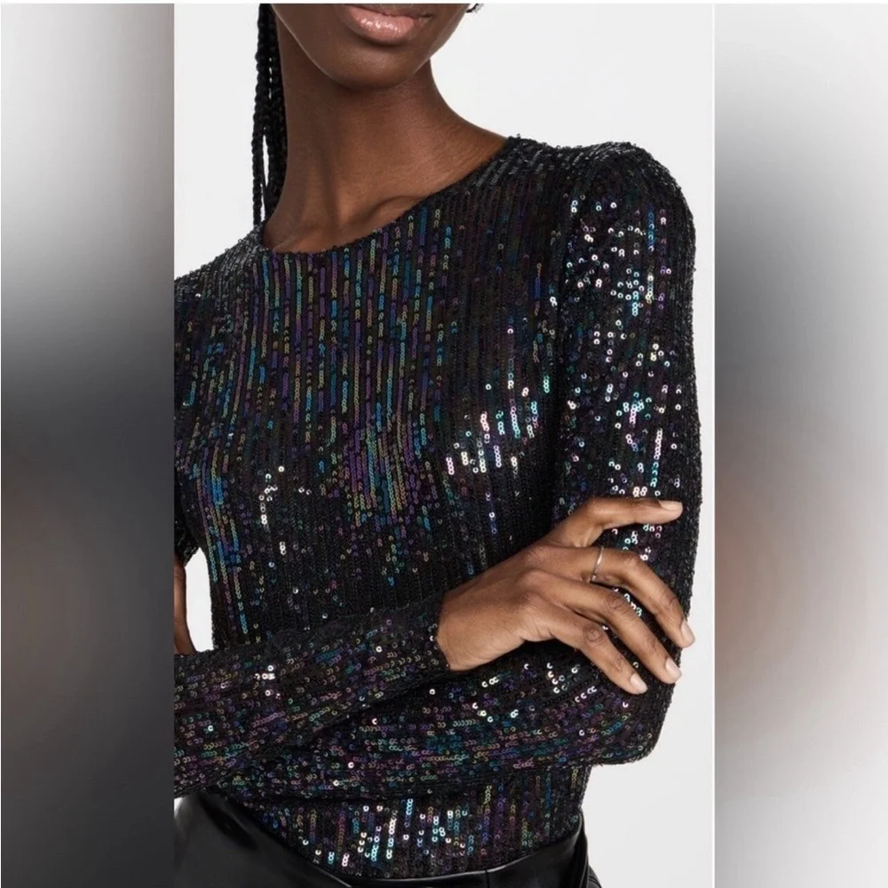 FREE PEOPLE INTIMATELY | Gold Rush Sequin Top